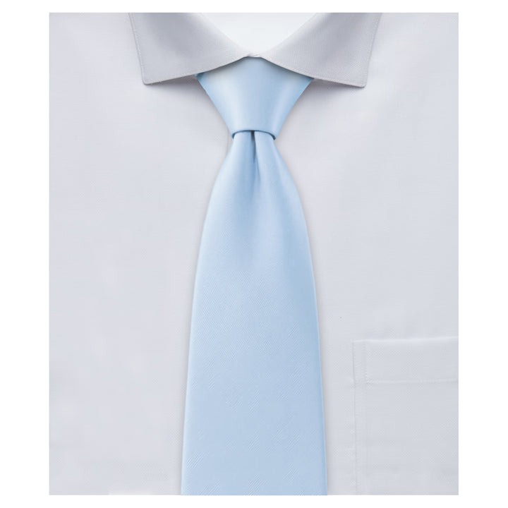 Solid Extra Long Tie - Sky Blue