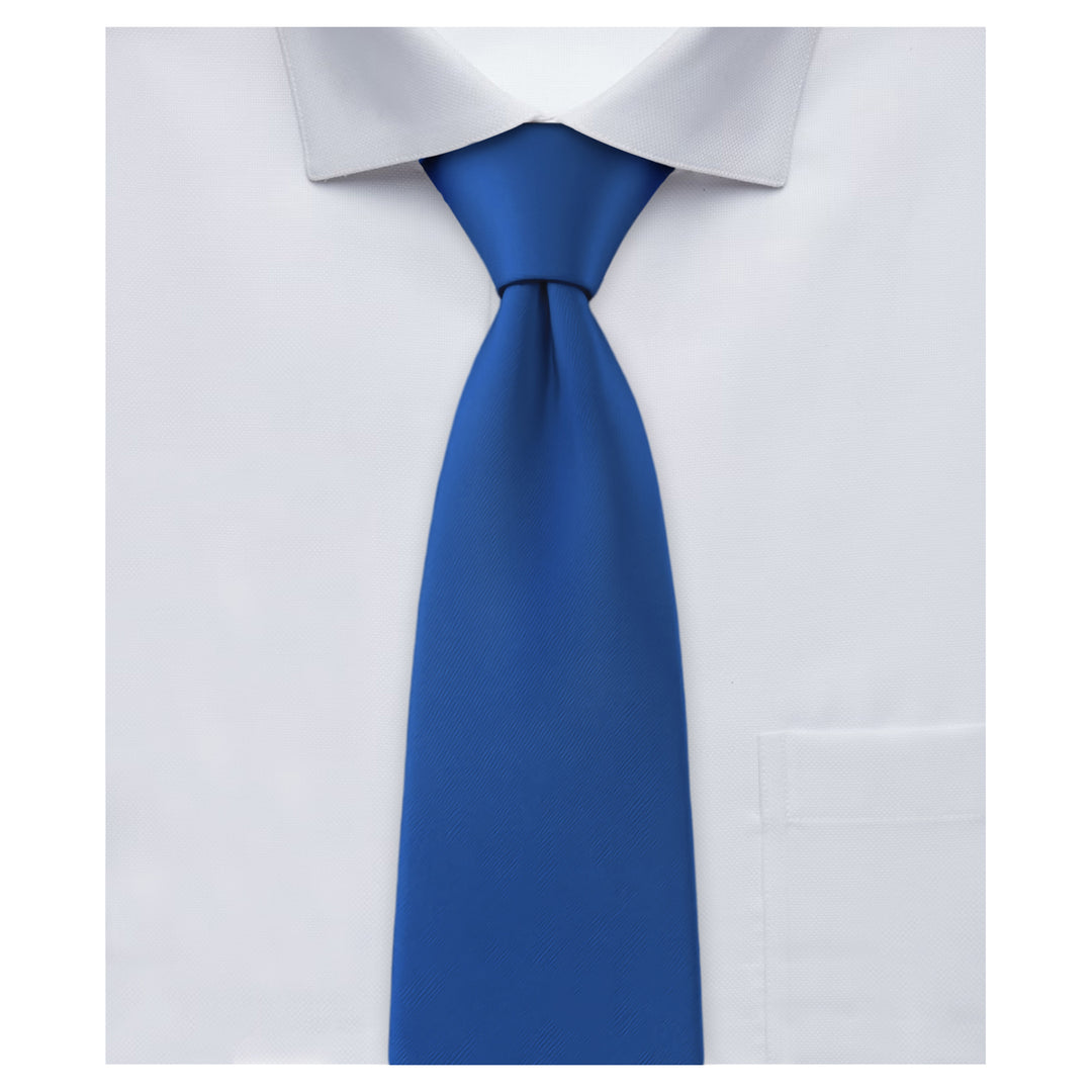 Solid Extra Long Tie - Royal Blue