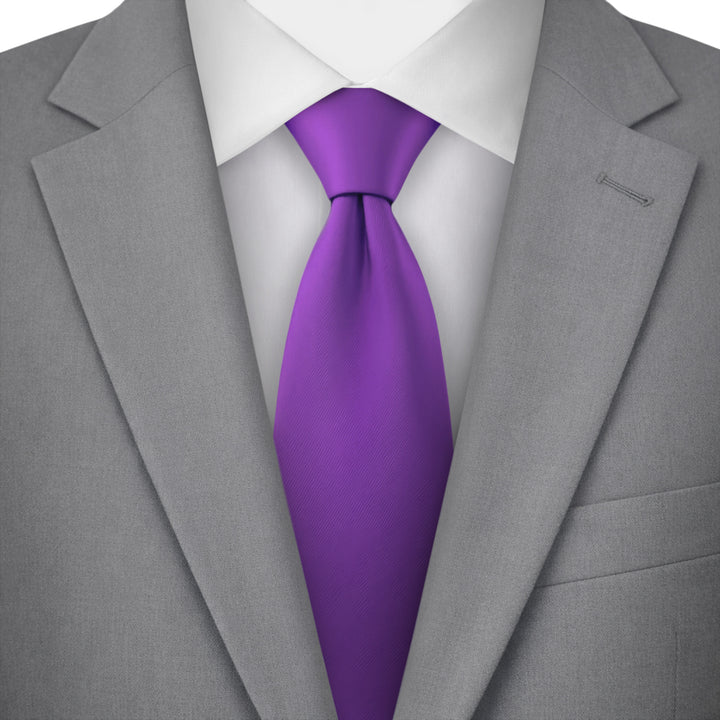 Solid Tie - Purple