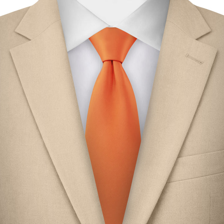 Solid Tie - Orange