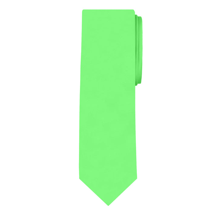 Solid Tie - Lime Green