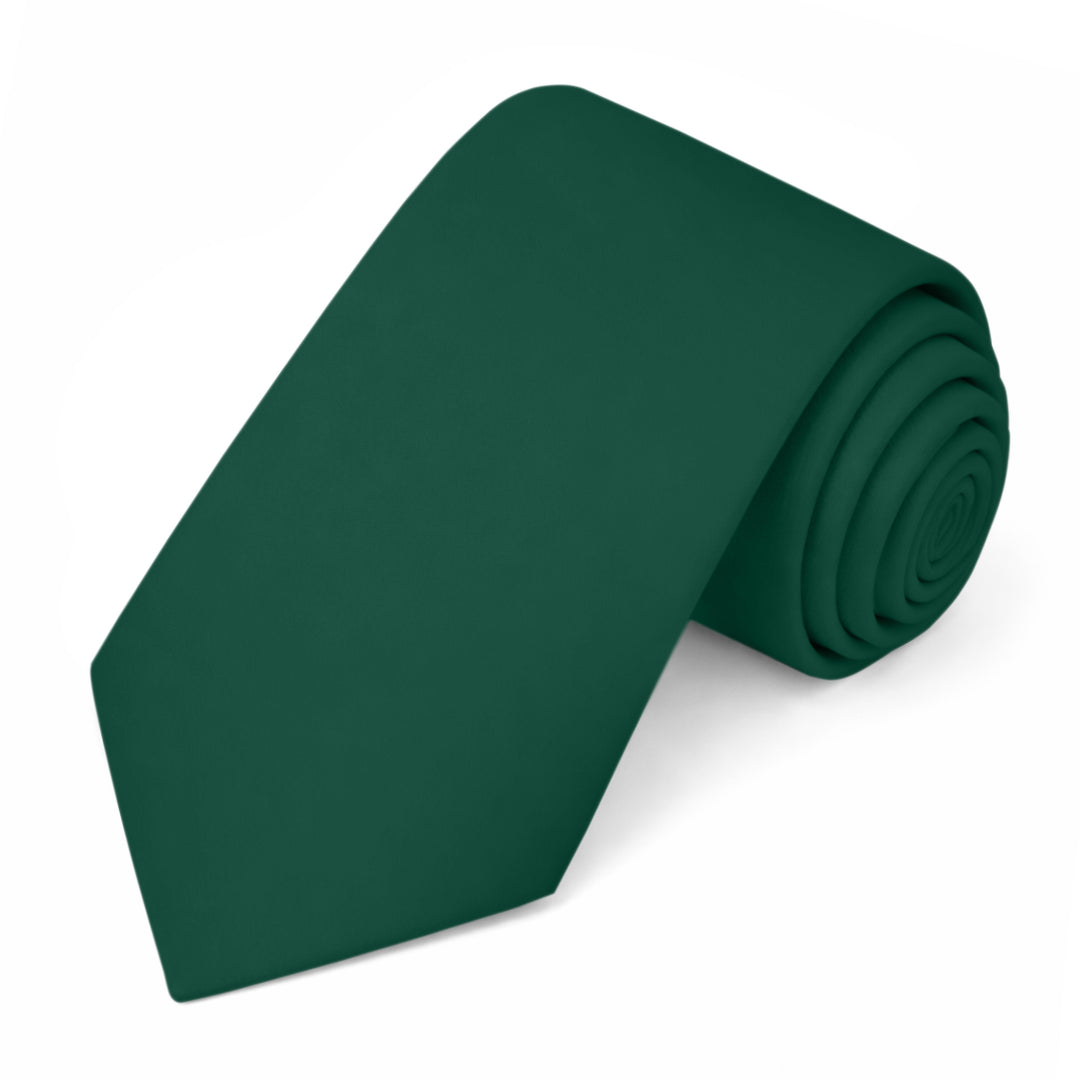 Solid Tie - Forest Green