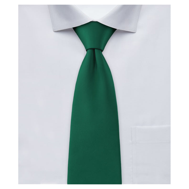 Solid Tie - Forest Green