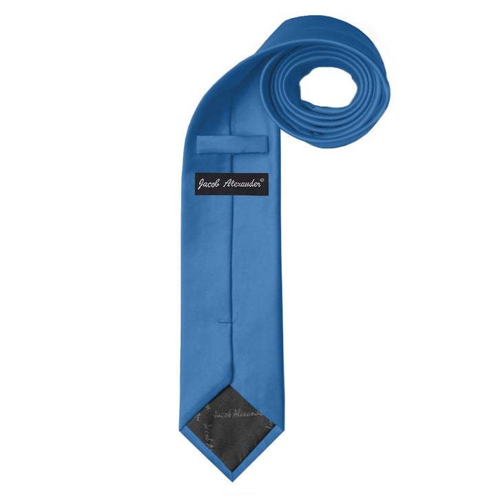 Solid Extra Long Tie - Ocean Blue