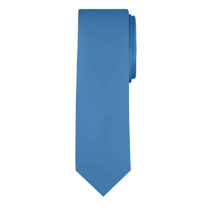 Solid Extra Long Tie - Ocean Blue