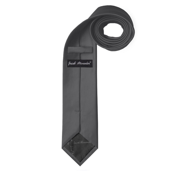 Solid Tie - Charcoal