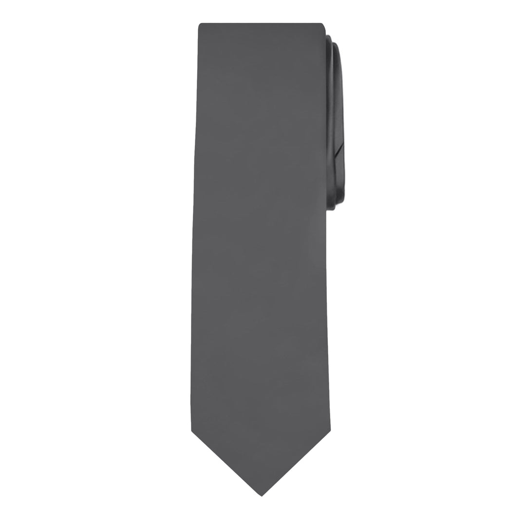 Solid Tie - Charcoal