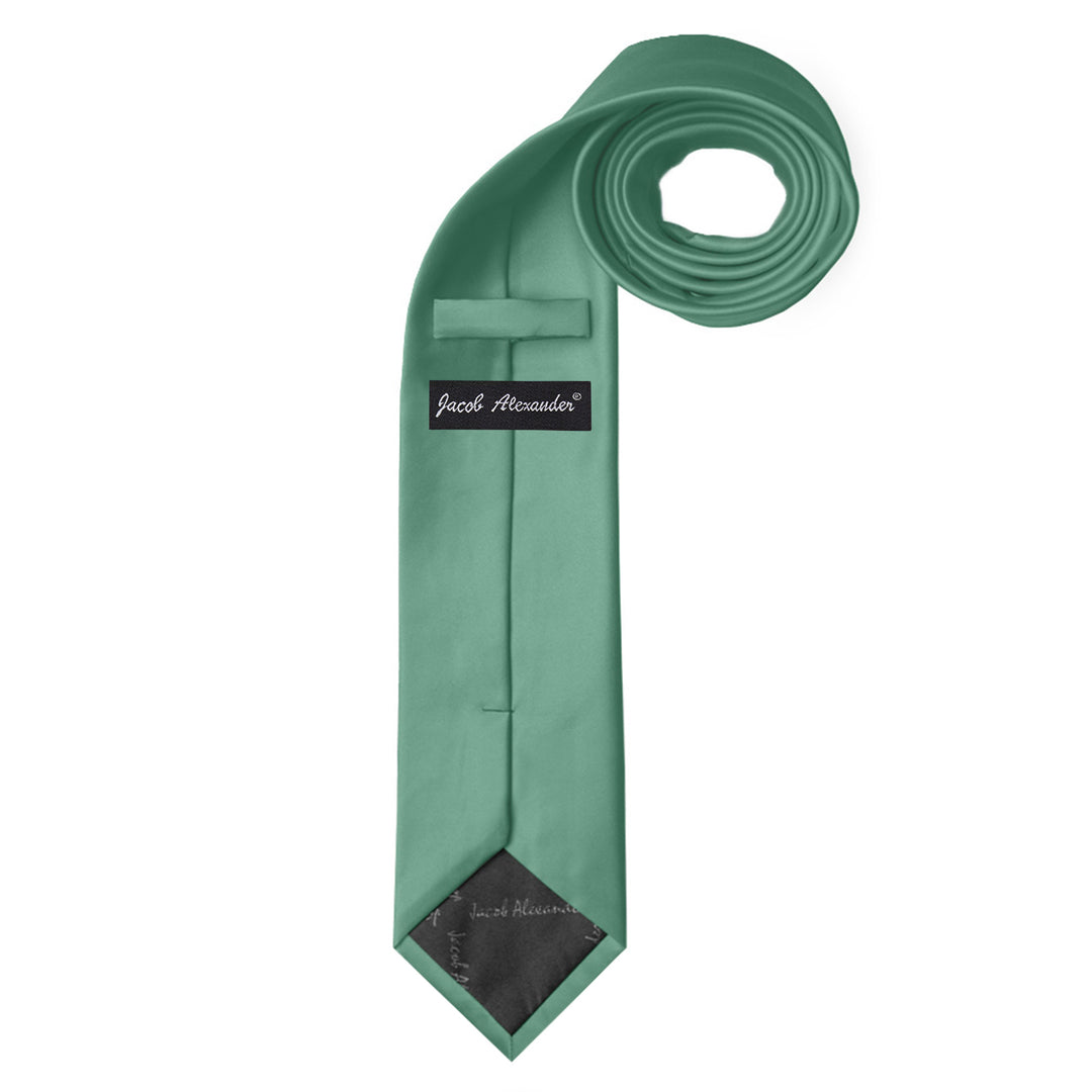 Solid Extra Long Tie - Seafoam
