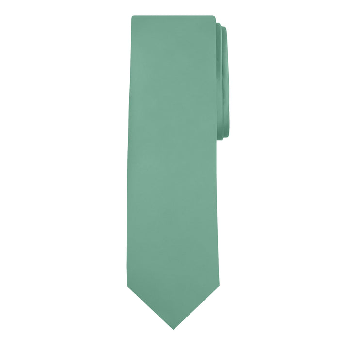 Solid Extra Long Tie - Seafoam