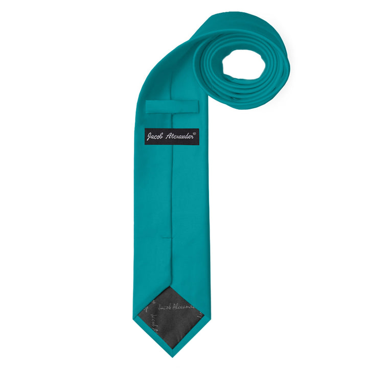 Solid Extra Long Tie - Teal