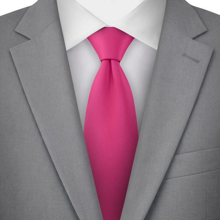 Solid Tie - Fuchsia Pink