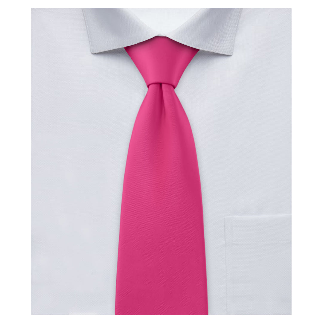 Solid Tie - Fuchsia Pink