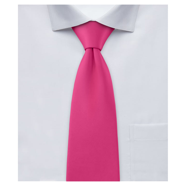 Solid Tie - Fuchsia Pink