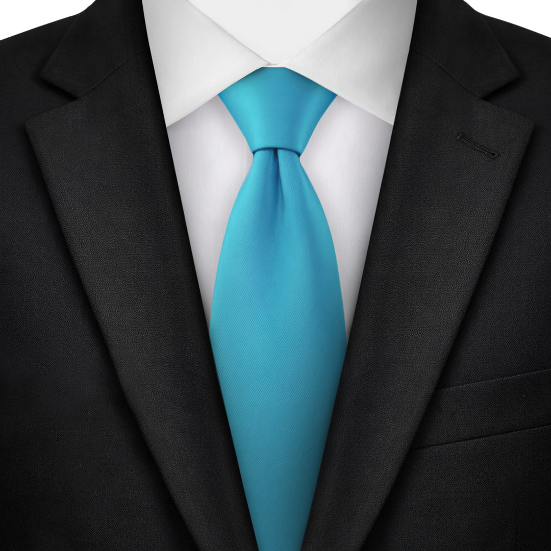 Solid Tie - Turquoise