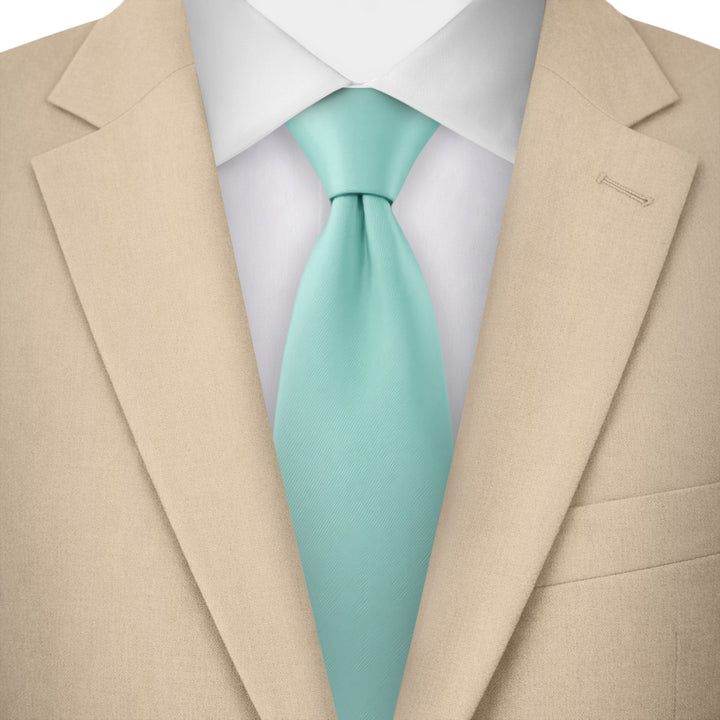 Solid Tie - Aqua