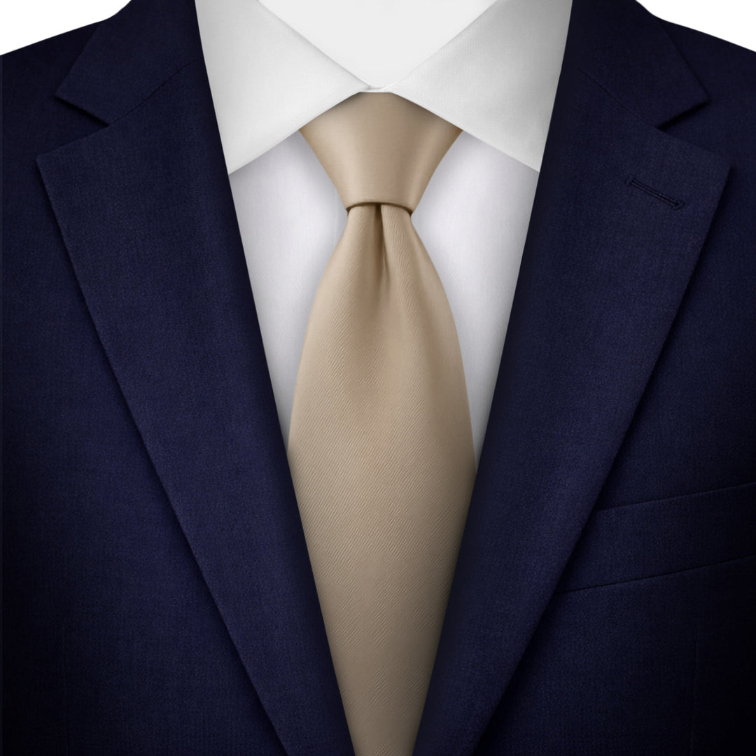 Solid Tie - Tan