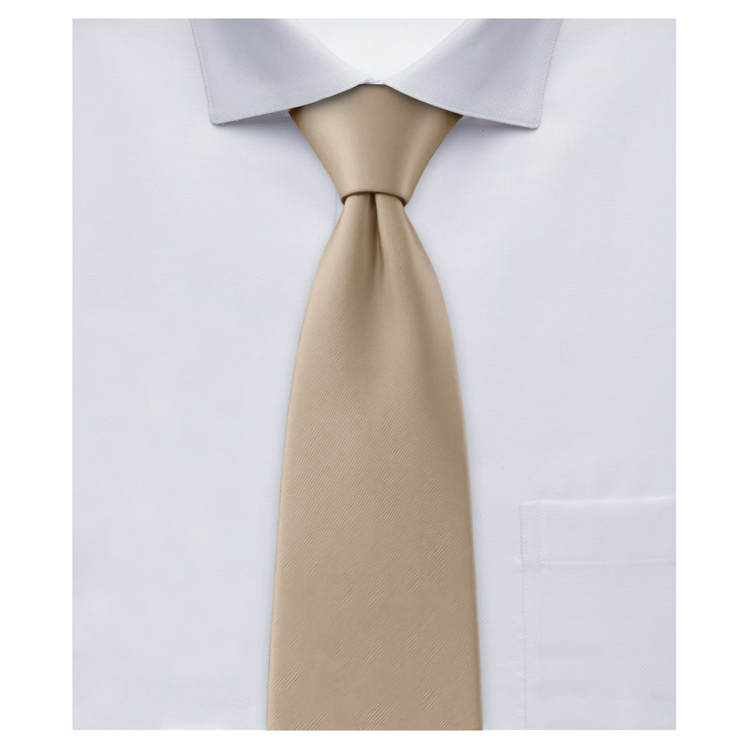 Wedding Solid Tie - Tan