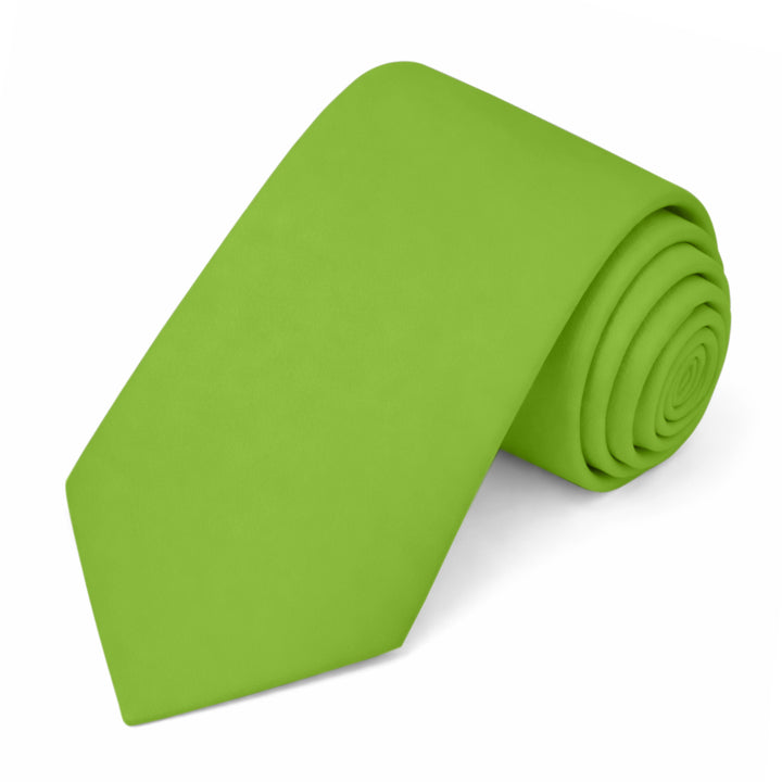 Solid Tie - Apple Green