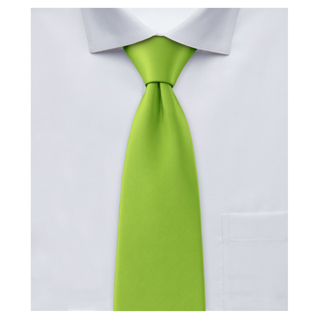 Wedding Solid Tie - Apple Green