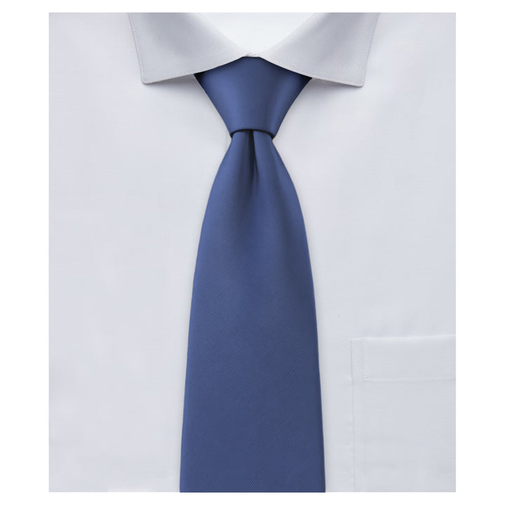 Solid Tie - Steel Blue