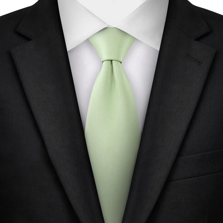 Solid Tie - Honeydew
