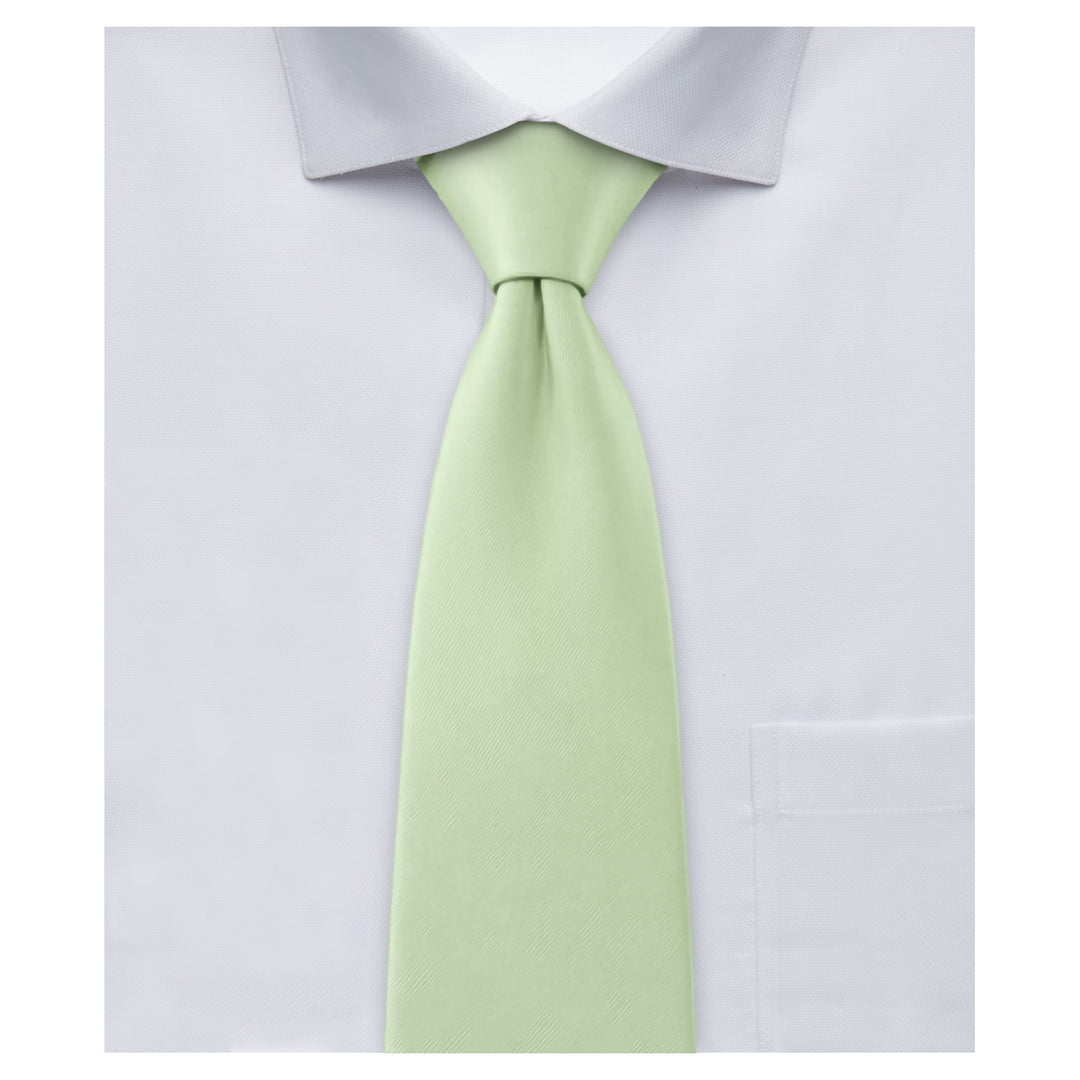 Solid Extra Long Tie - Honeydew