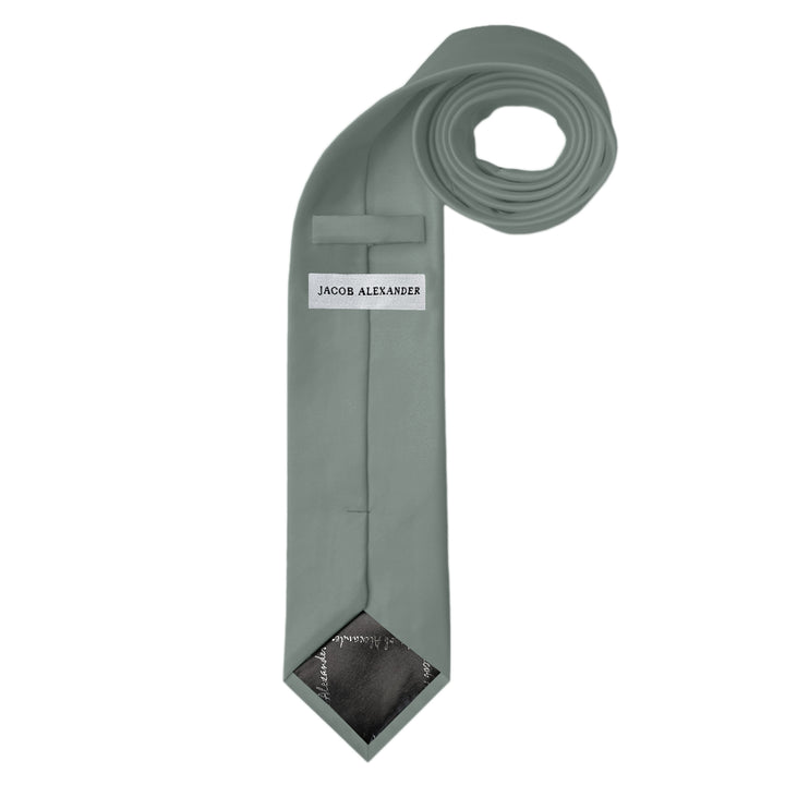 Solid Extra Long Tie - Dusty Sage