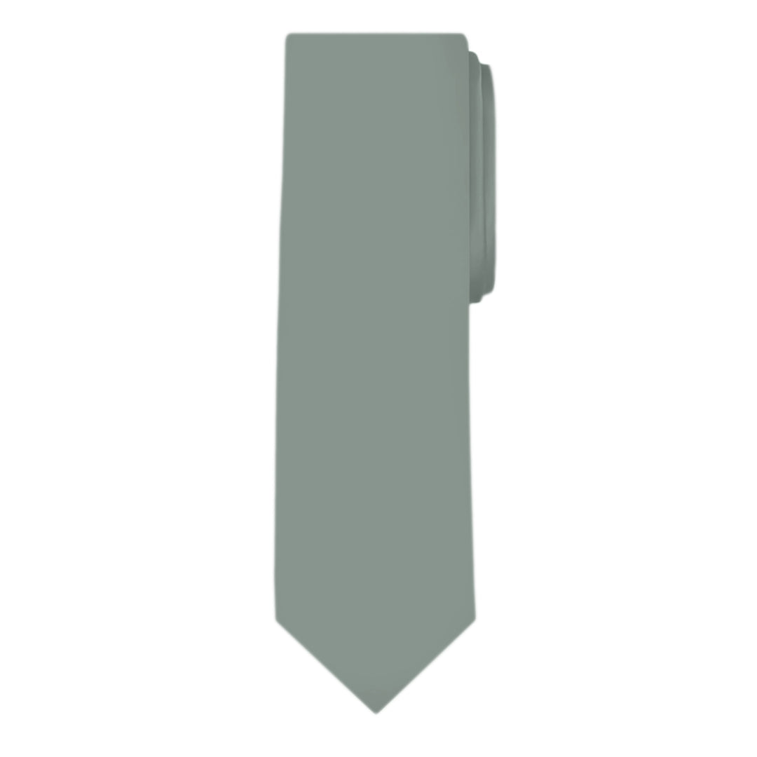 Solid Extra Long Tie - Dusty Sage