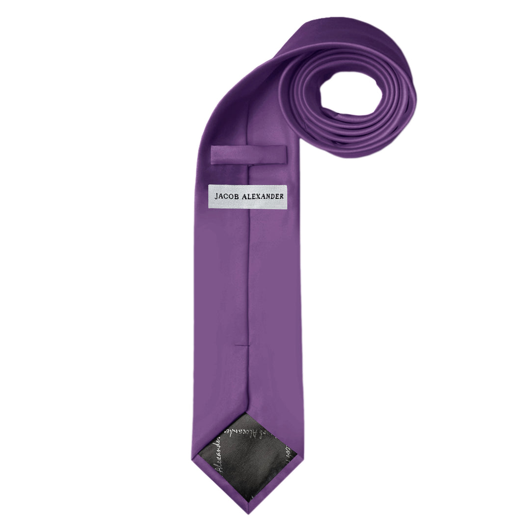 Solid Extra Long Tie - Wisteria