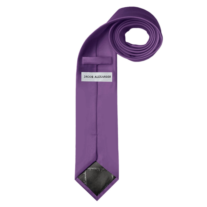 Solid Extra Long Tie - Wisteria
