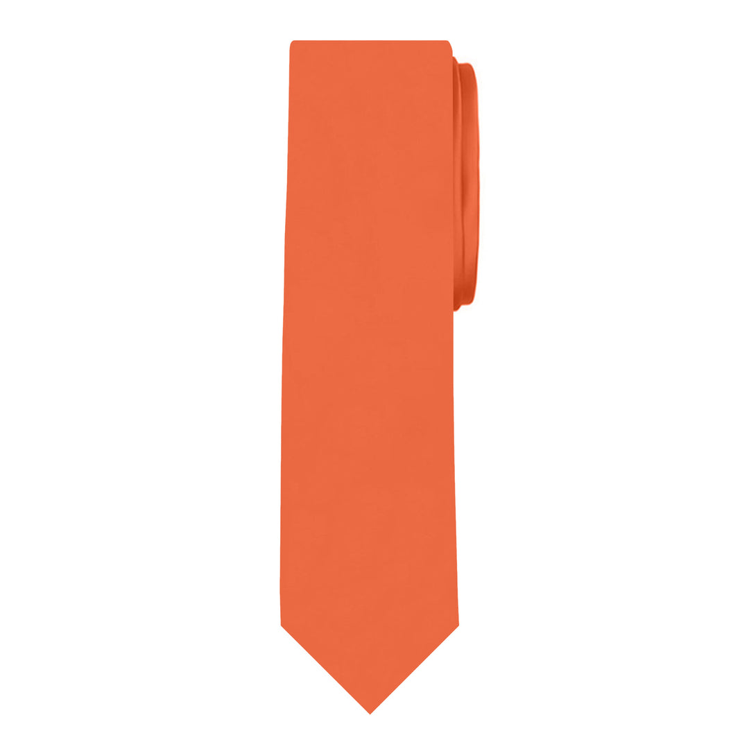 Kids' Prep Solid Tie - Orange
