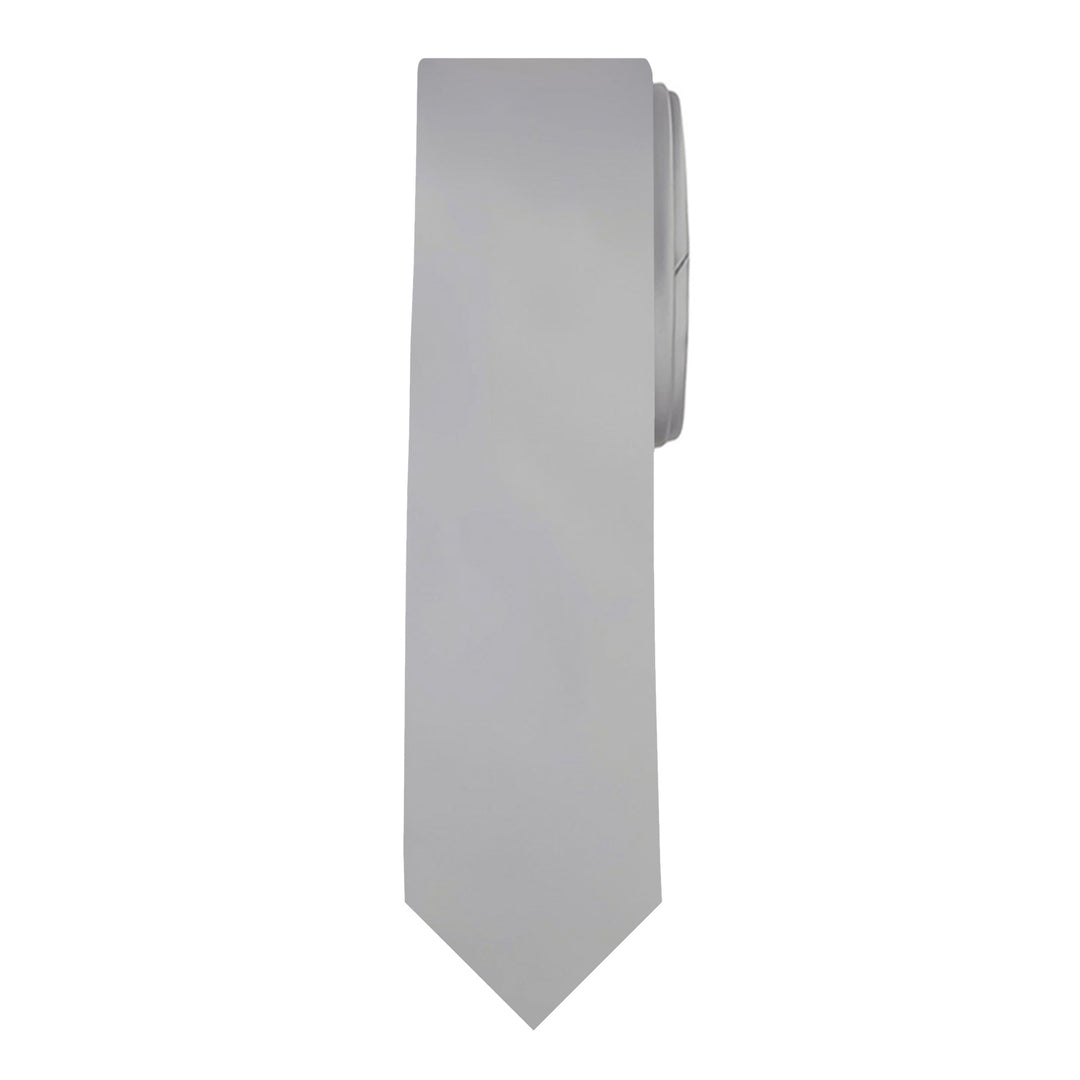 Kids' Prep Solid Tie - Silver