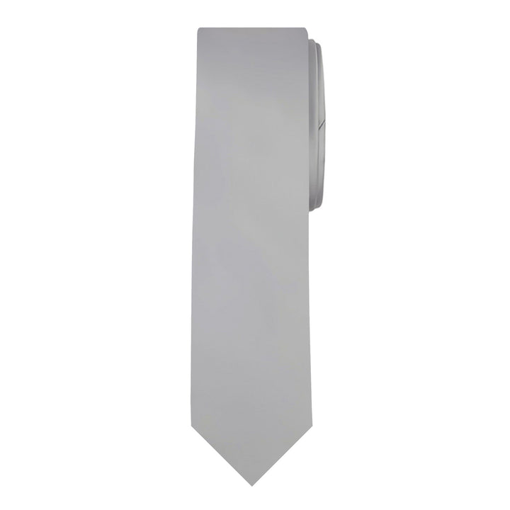 Kids' Prep Solid Tie - Silver