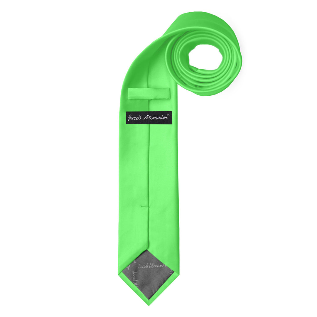 Kids' Prep Solid Tie - Lime Green