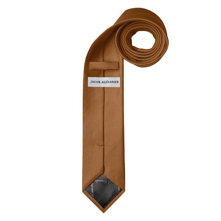 Kids' Prep Solid Tie - Copper Sundial