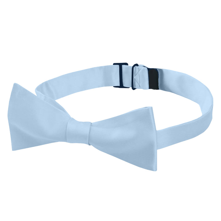 Men's Solid Self-Tie Bow Tie - Sky Blue