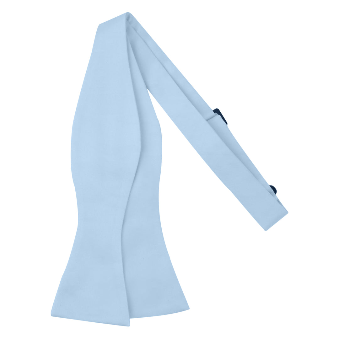 Men's Solid Self-Tie Bow Tie - Sky Blue