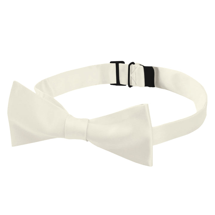 Men's Solid Self-Tie Bow Tie - Ivory Cream