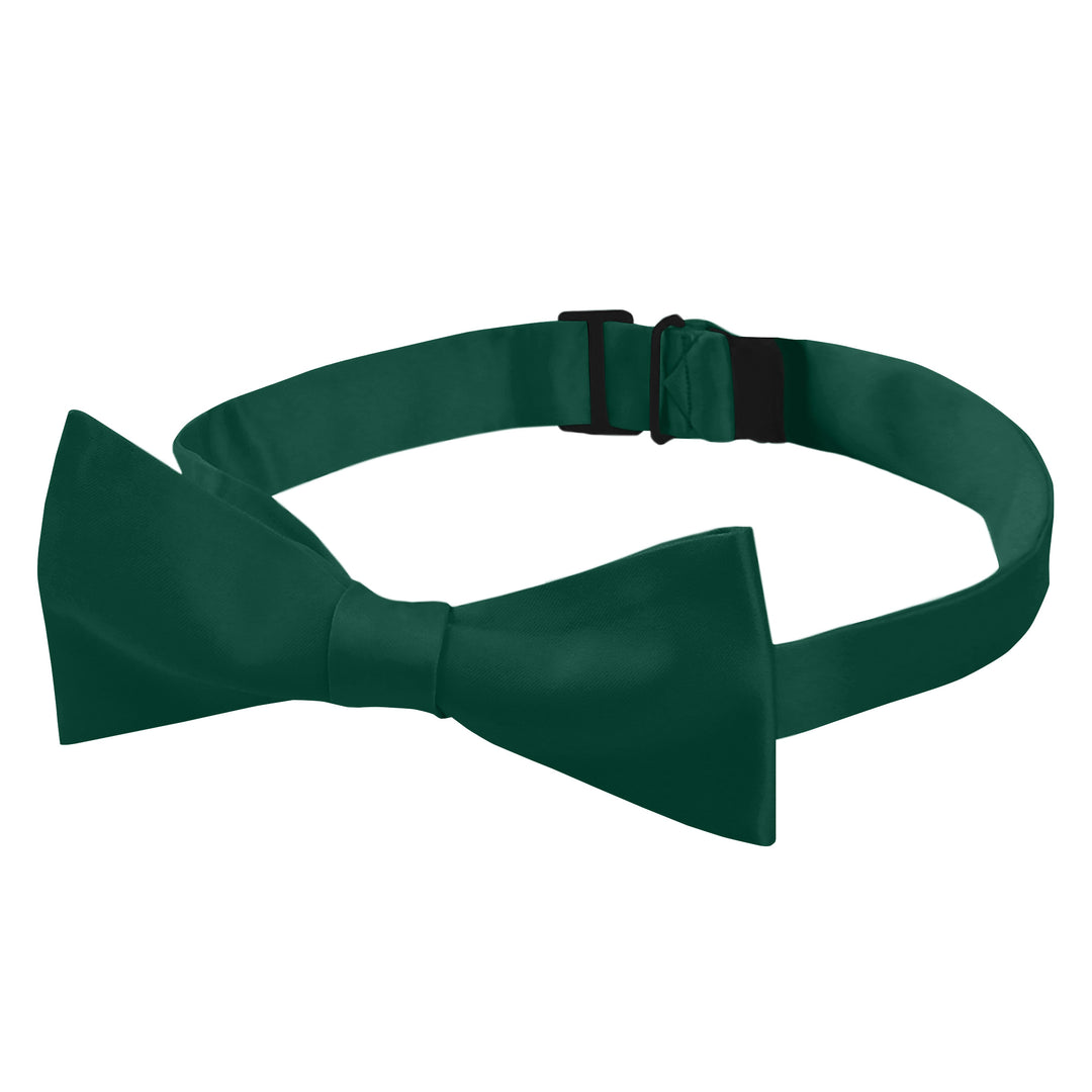 Men's Solid Self-Tie Bow Tie - Forest Green