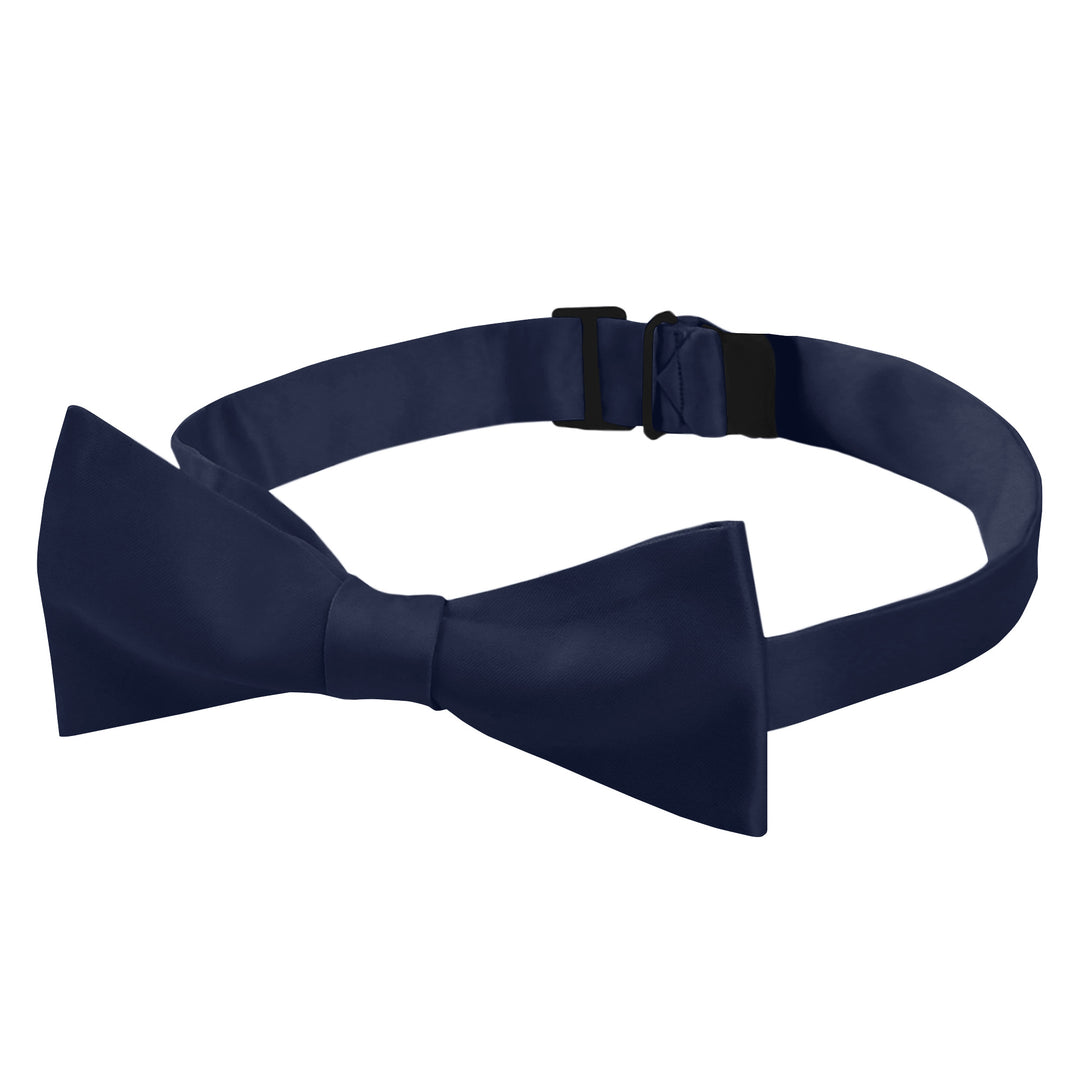 Men's Solid Self-Tie Bow Tie - Navy Blue