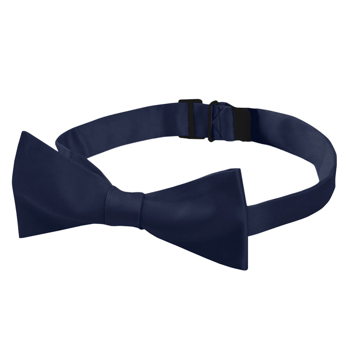 Men's Solid Self-Tie Bow Tie - Navy Blue