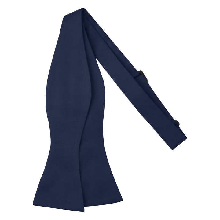 Men's Solid Self-Tie Bow Tie - Navy Blue