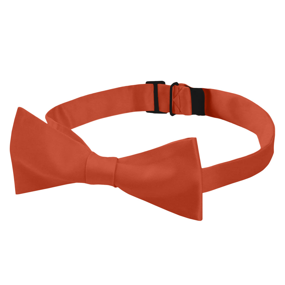 Men's Solid Self-Tie Bow Tie - Rust