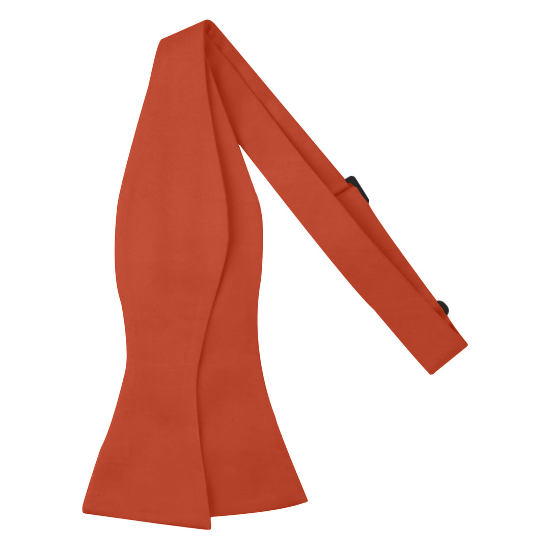 Men's Solid Self-Tie Bow Tie - Rust