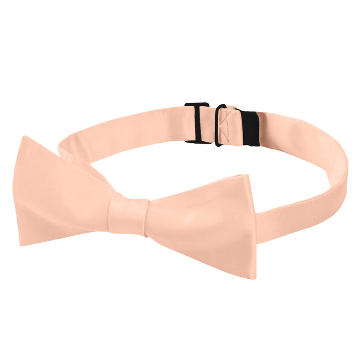 Men's Solid Self-Tie Bow Tie - Peach
