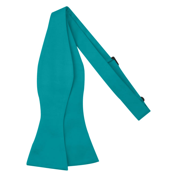 Men's Solid Self-Tie Bow Tie - Teal