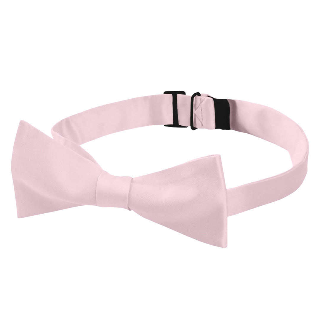 Men's Solid Self-Tie Bow Tie - Bridal Pink