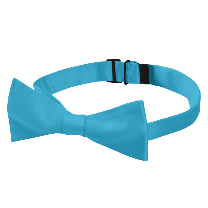 Men's Solid Self-Tie Bow Tie - Turquoise