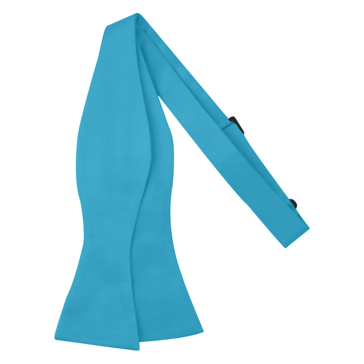 Men's Solid Self-Tie Bow Tie - Turquoise