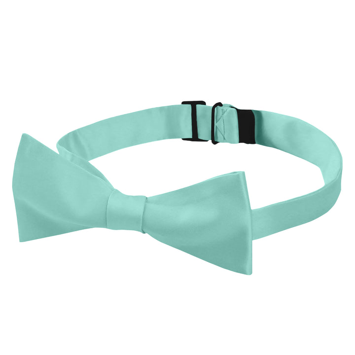 Men's Solid Self-Tie Bow Tie - Aqua